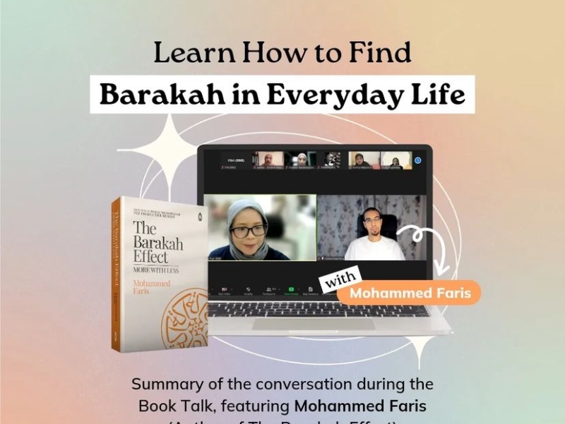 Memaknai Kehidupan dengan Konsep ‘More with Less’ Berdasarkan Buku The Barakah Effect